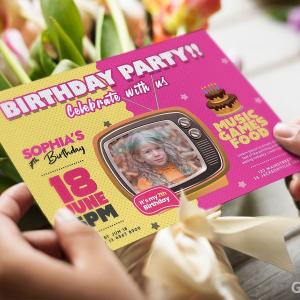 Kids Birthday Invitation