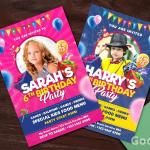 Kids Birthday Party Invitation