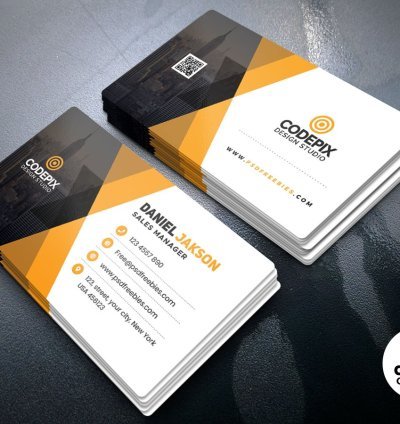 Corporate Business Card-Template